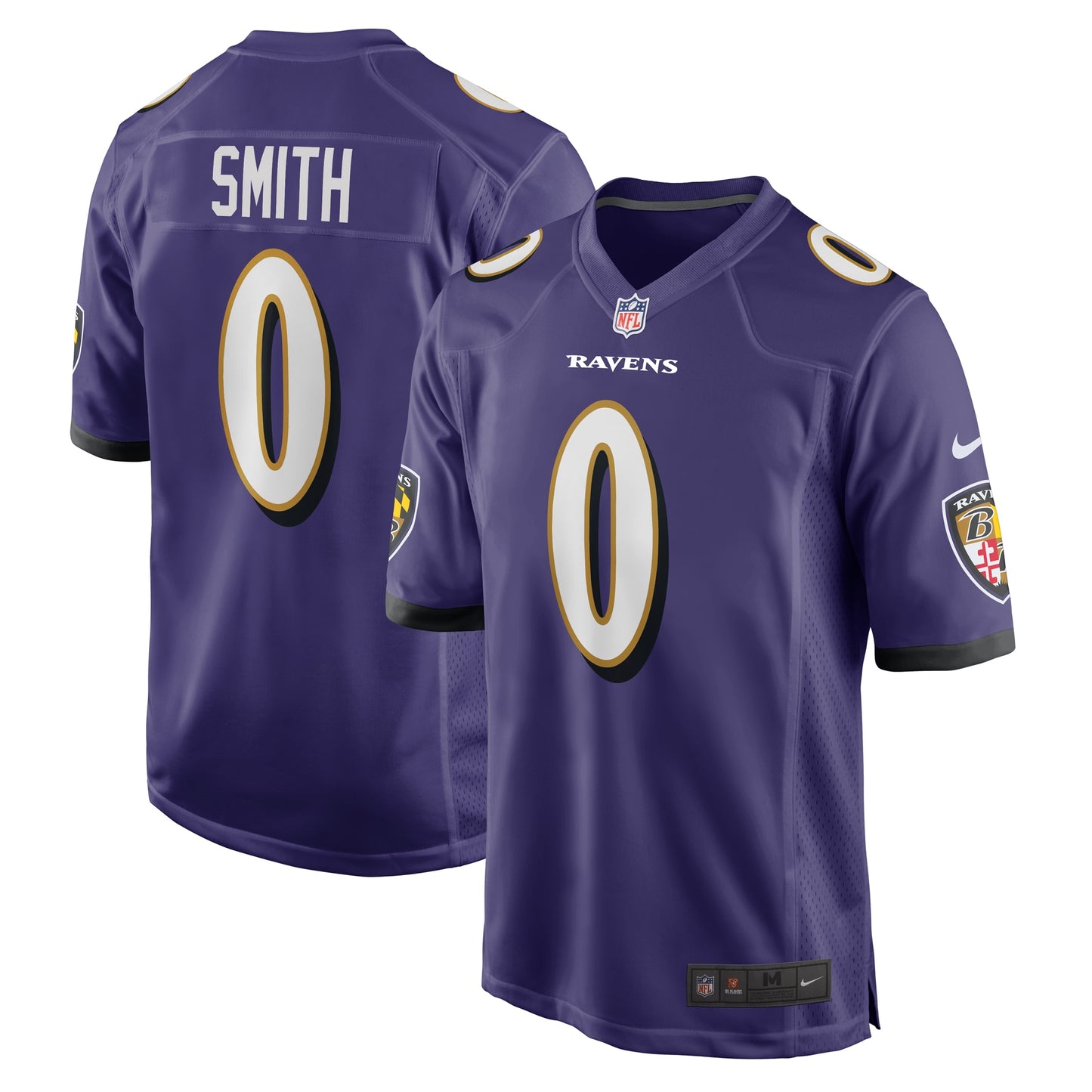 Roquan Smith Baltimore Ravens Nike Team Game Jersey - Purple