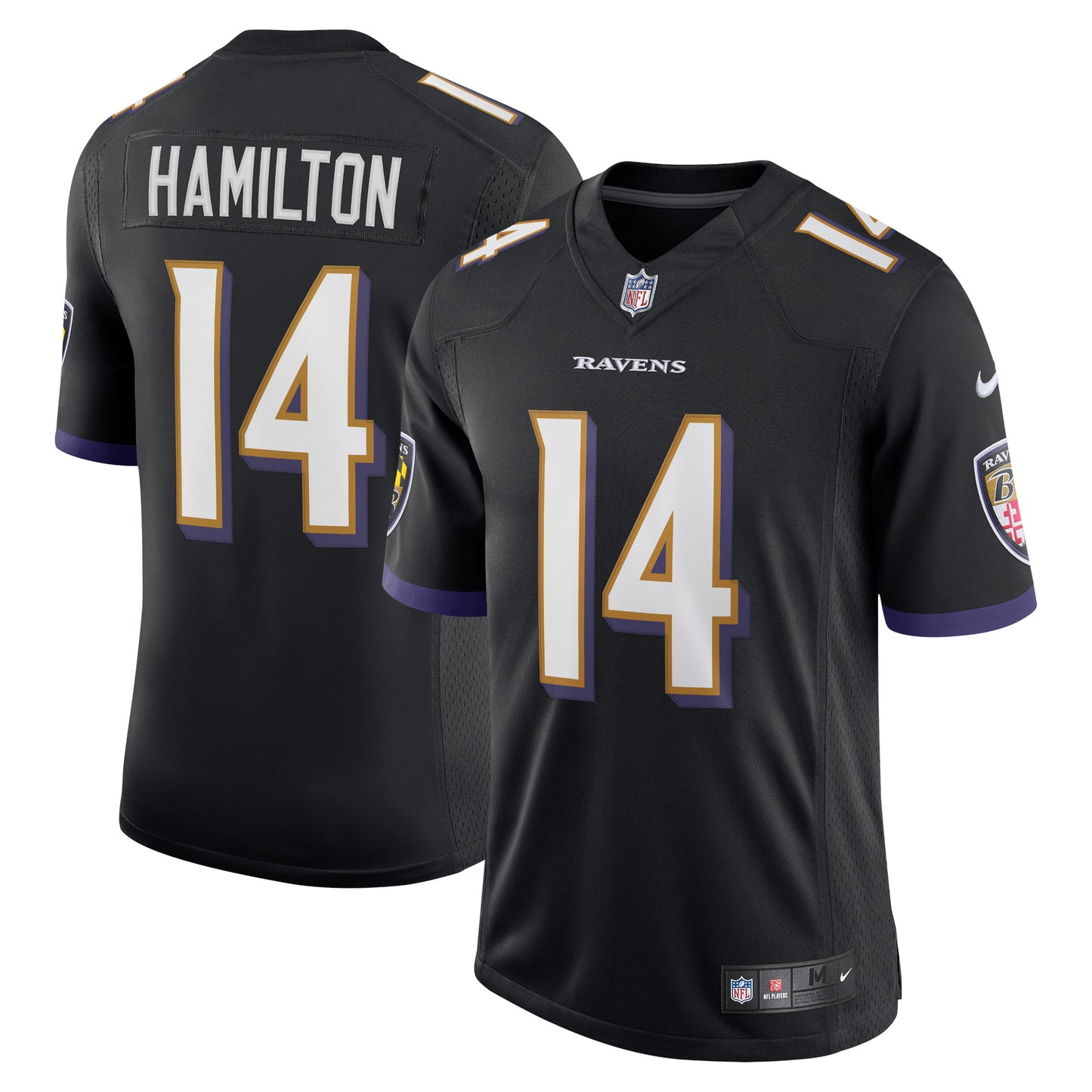 Kyle Hamilton Baltimore Ravens Nike Men's Vapor Limited Jersey - Black