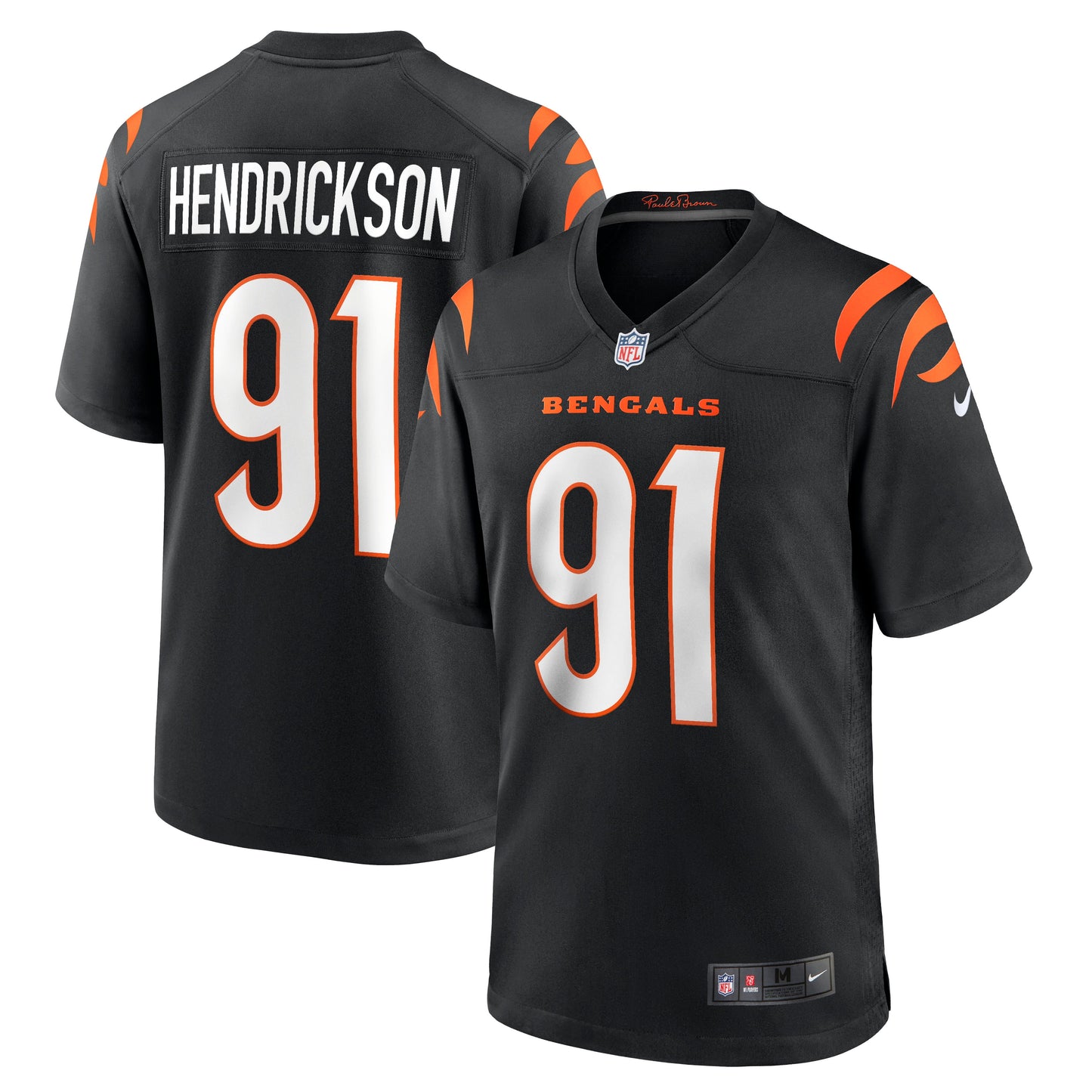 Trey Hendrickson Cincinnati Bengals Nike Game Jersey - Black