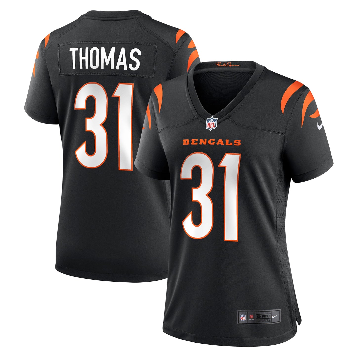 Michael Thomas Cincinnati Bengals Nike Women's Game Jersey - Black