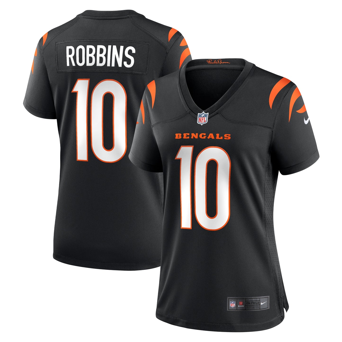 Brad Robbins Cincinnati Bengals Nike Women's Team Game Jersey - Black